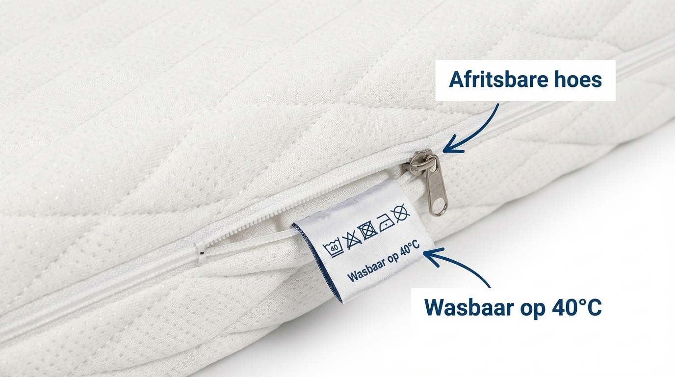 Schuimmatras 140x200 H2/H3 - 15cm dik, 7 zones, HR schuim