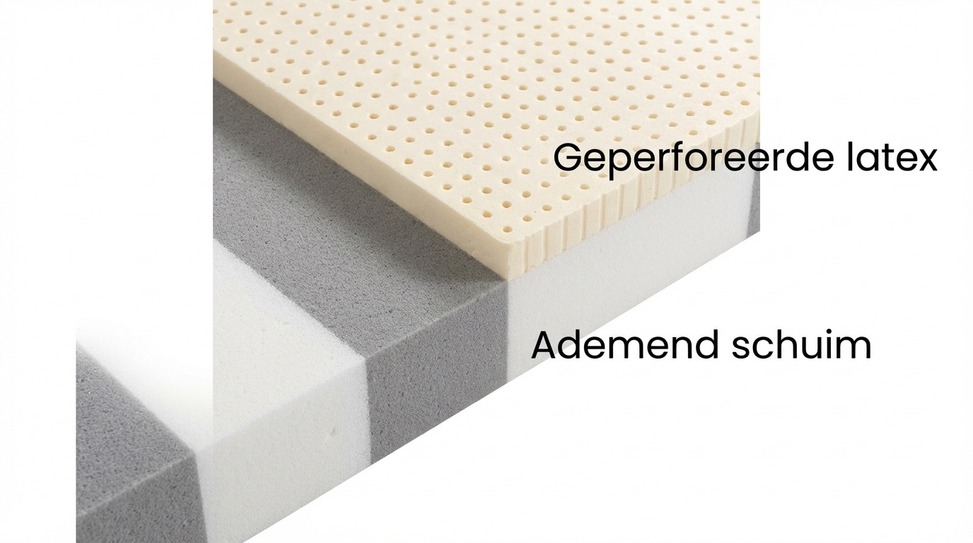 Schuimmatras 140x200 H2/H3 - 15cm dik, 7 zones, HR schuim