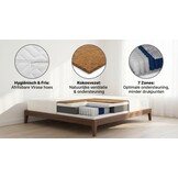 7 Zone pocketvering matras 200x200 - 22 cm dik
