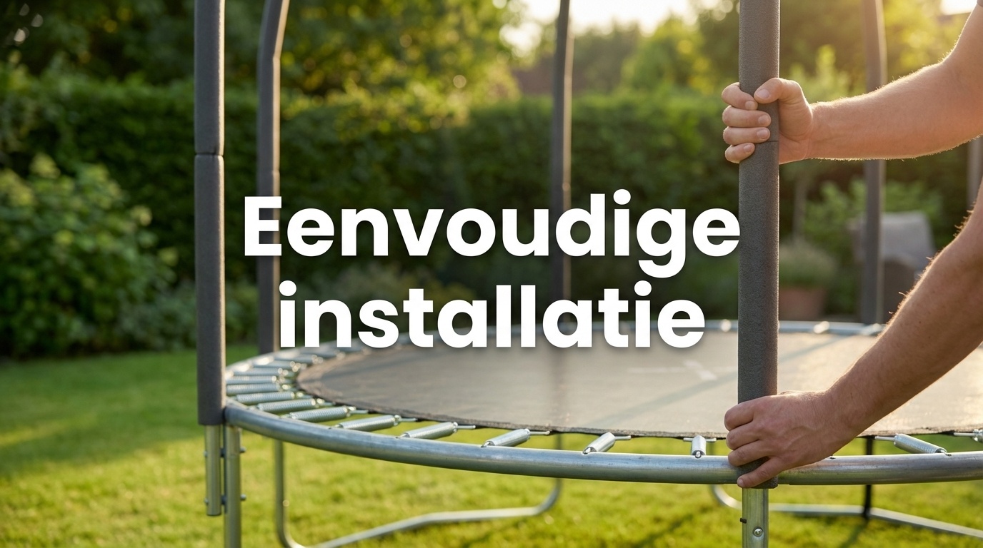 Trampoline palen set - 6 palen - voor trampolines van 305 cm