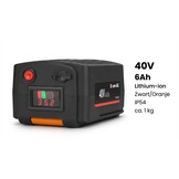 Accu - elektrische kruiwagen - 40V 6Ah Bäumr-AG Schwartzmann