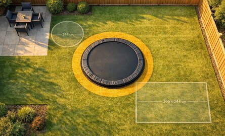 Welke trampolinemaat moet ik kiezen? Complete gids per leeftijd en tuingrootte