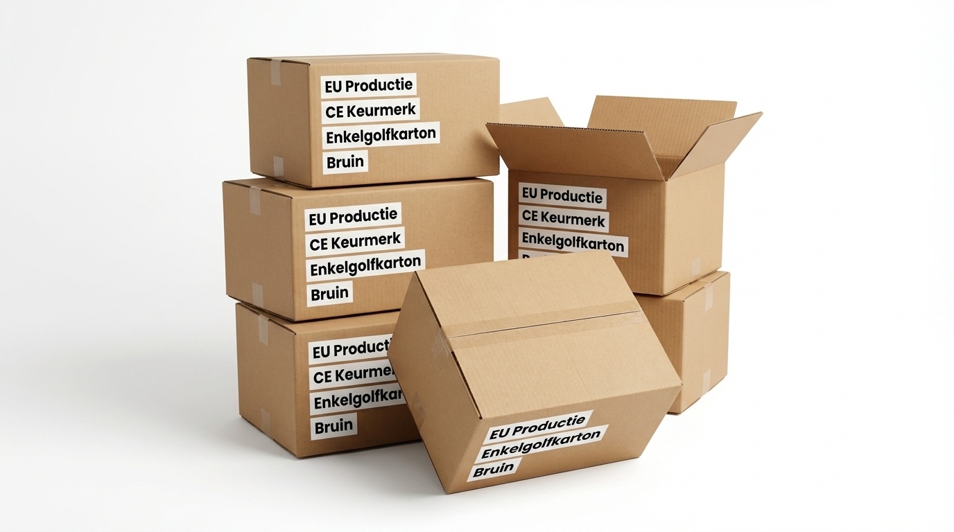 Verzenddozen - kartonnen dozen - 60x40x40cm - 3 laags 50 stuks