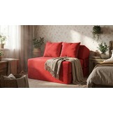 Opvouwbaar logeermatras 200x70x15 cm Rood - Comfortabel & Compact