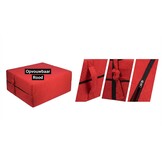 Opvouwbaar logeermatras 200x70x15 cm Rood - Comfortabel & Compact