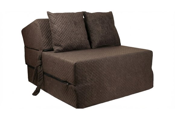 Opvouwbaar logeermatras | 200x70x15cm bruin foam | Luxe & Compact
