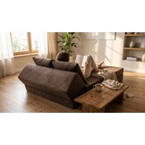 Opvouwbaar logeermatras | 200x70x15cm bruin foam | Luxe & Compact