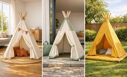 Tipi tent voor kinderen kopen: de beste opties voor binnen en buiten