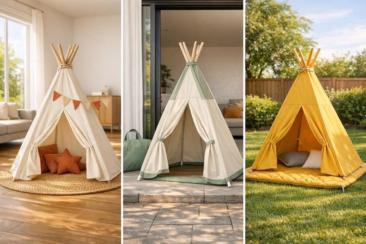 Tipi tent voor kinderen kopen: de beste opties voor binnen en buiten