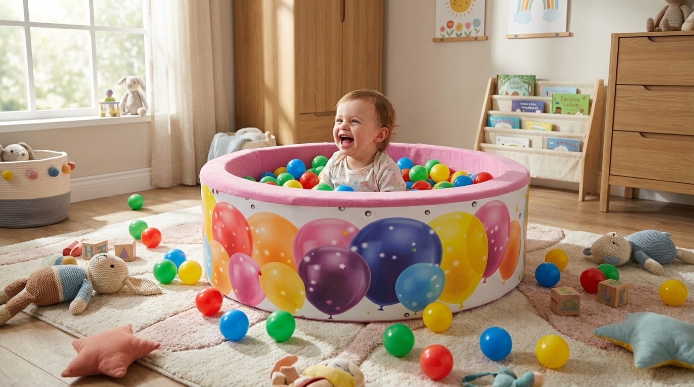 Ballenbak - 300 ballen - 90 x 30 cm - ballenbad - Ballonnen