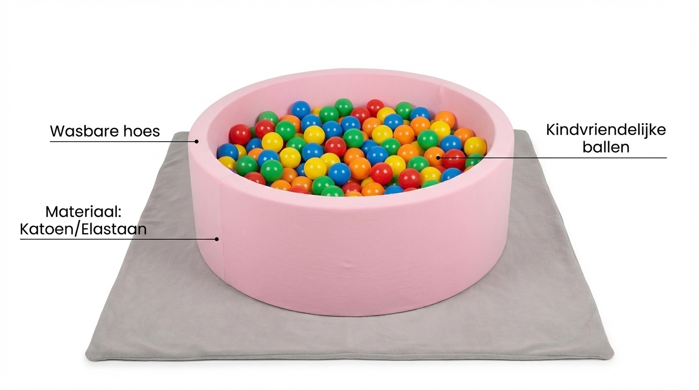 Ballenbak - 300 ballen - 90 x 30 cm - ballenbad - Ballonnen