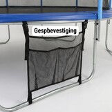 Schoenentas voor trampolines 90x45 cm zwart
