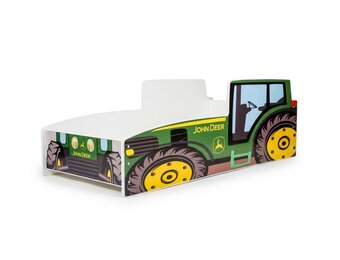 Tractor kinderbed - John Deer Groen - 140x70 cm