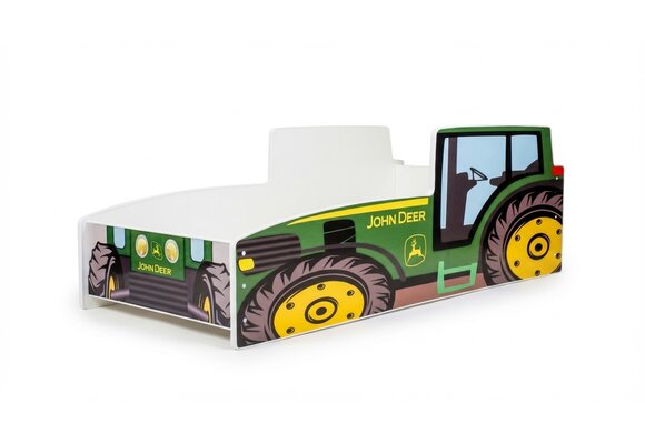 Tractor kinderbed - John Deer Groen - 140x70 cm
