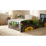 Tractor kinderbed - John Deer Groen - 140x70 cm