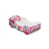 Prinsessen kinderbed koets – roze – 160x80 cm