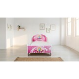Prinsessen kinderbed koets – roze – 160x80 cm