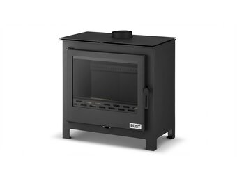 CV Houtkachel - staal - vrijstaand - 26kw