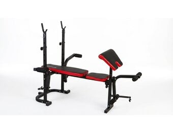 Sportbank voor halters - multifunctioneel - volledig instelbaar