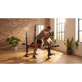 Sportbank voor halters - multifunctioneel - volledig instelbaar