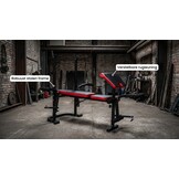 Sportbank voor halters - multifunctioneel - volledig instelbaar
