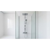 Doucheset - met Regendouche 25cm - en Thermostaatkraan