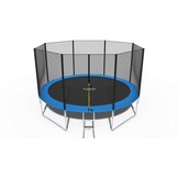 Trampoline - 404 cm - met net & ladder - tot 150 kg
