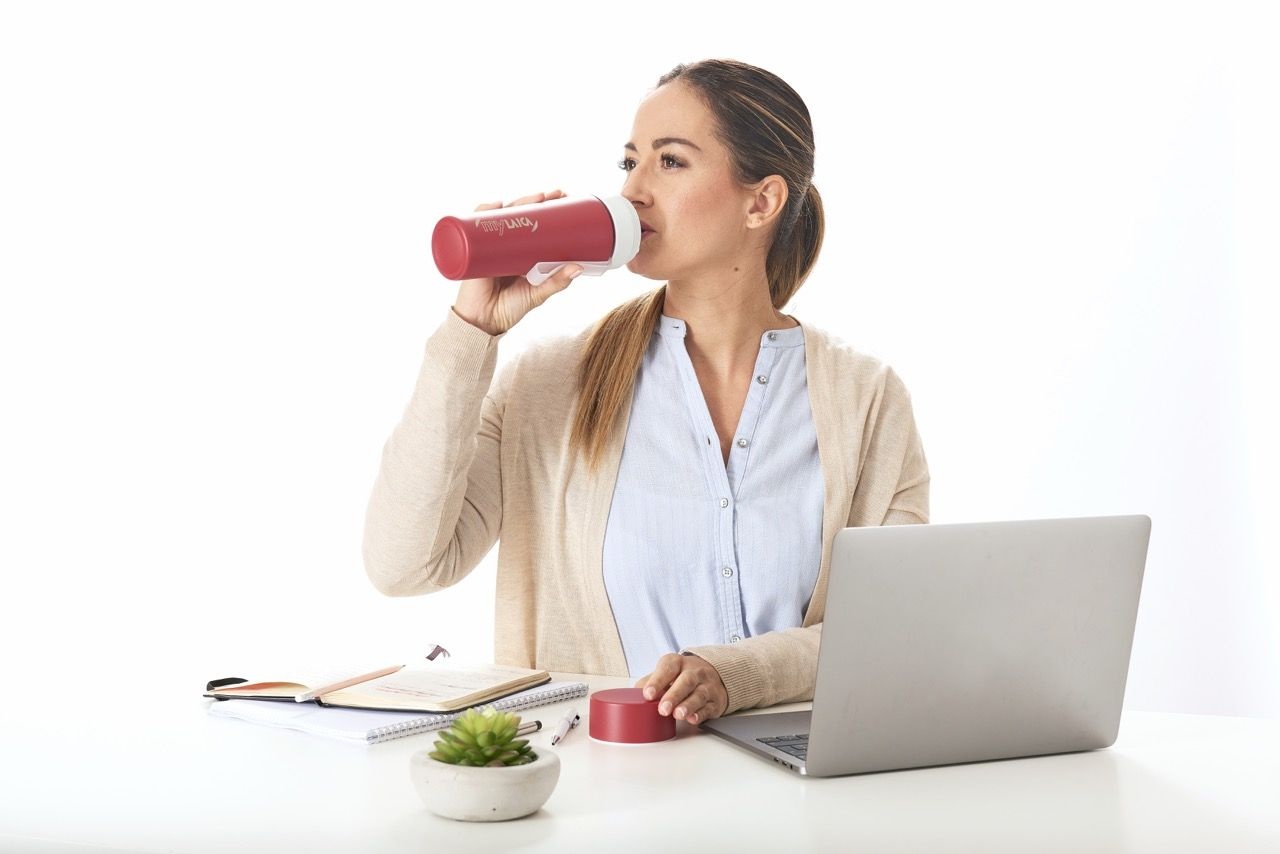 MyLAICA Stalen Filterfles - Onmiddellijke filtratie - 550ml