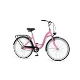 Fiets voor meisje - meisjesfiets 26 inch - roze