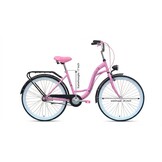 Fiets voor meisje - meisjesfiets 26 inch - roze