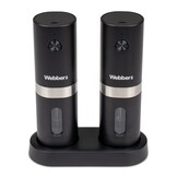 WEBBER Elektrische Peper- en Zoutmolen Set - USB Oplaadbaar & Morsvrij