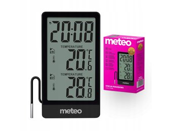 METEO Weerstation SP111C - Draadloze Buitenthermometer met Geheugen