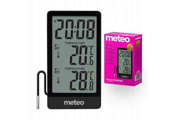 METEO Weerstation SP111C - Draadloze Buitenthermometer met Geheugen