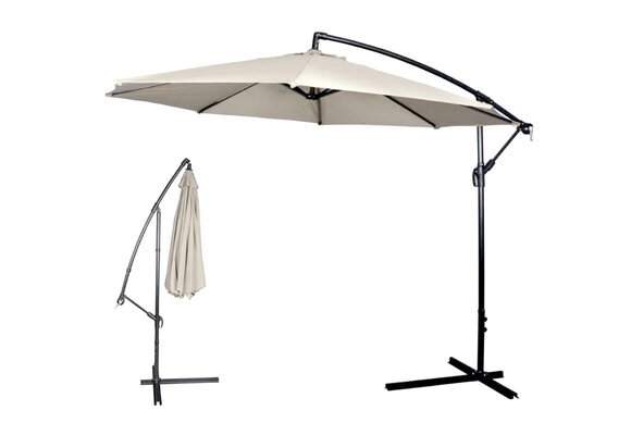 GARDENSELECT Tuinparasol SOLA - Grote 300cm parasol met kantelfunctie