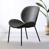 NUFORMA CULLA Fluwelen Stoel - Scandinavisch Design & Ergonomisch