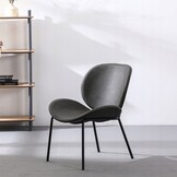 NUFORMA CULLA Fluwelen Stoel - Scandinavisch Design & Ergonomisch