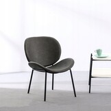 NUFORMA CULLA Fluwelen Stoel - Scandinavisch Design & Ergonomisch