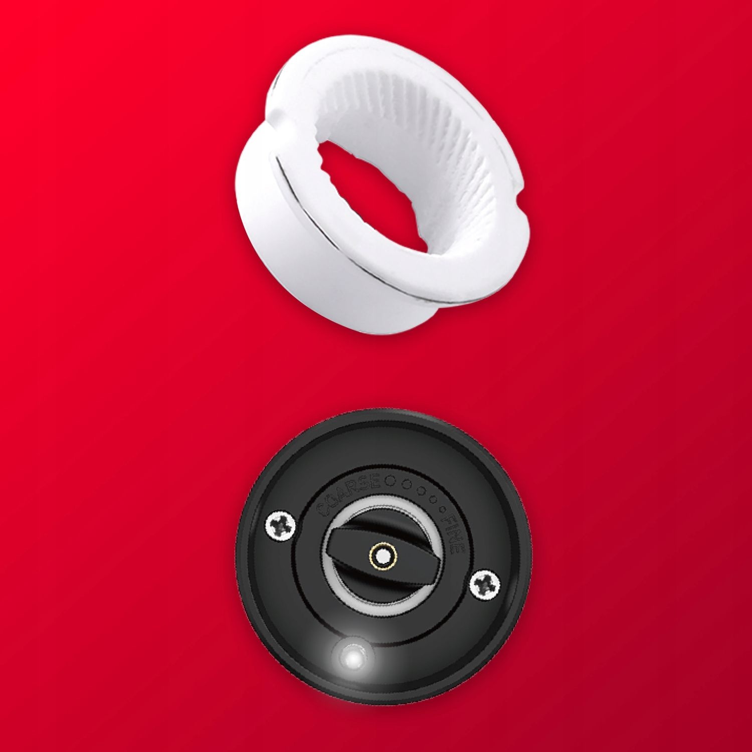 WEBBER Elektrische peper- of zoutmolen - Met antikruimelhouder