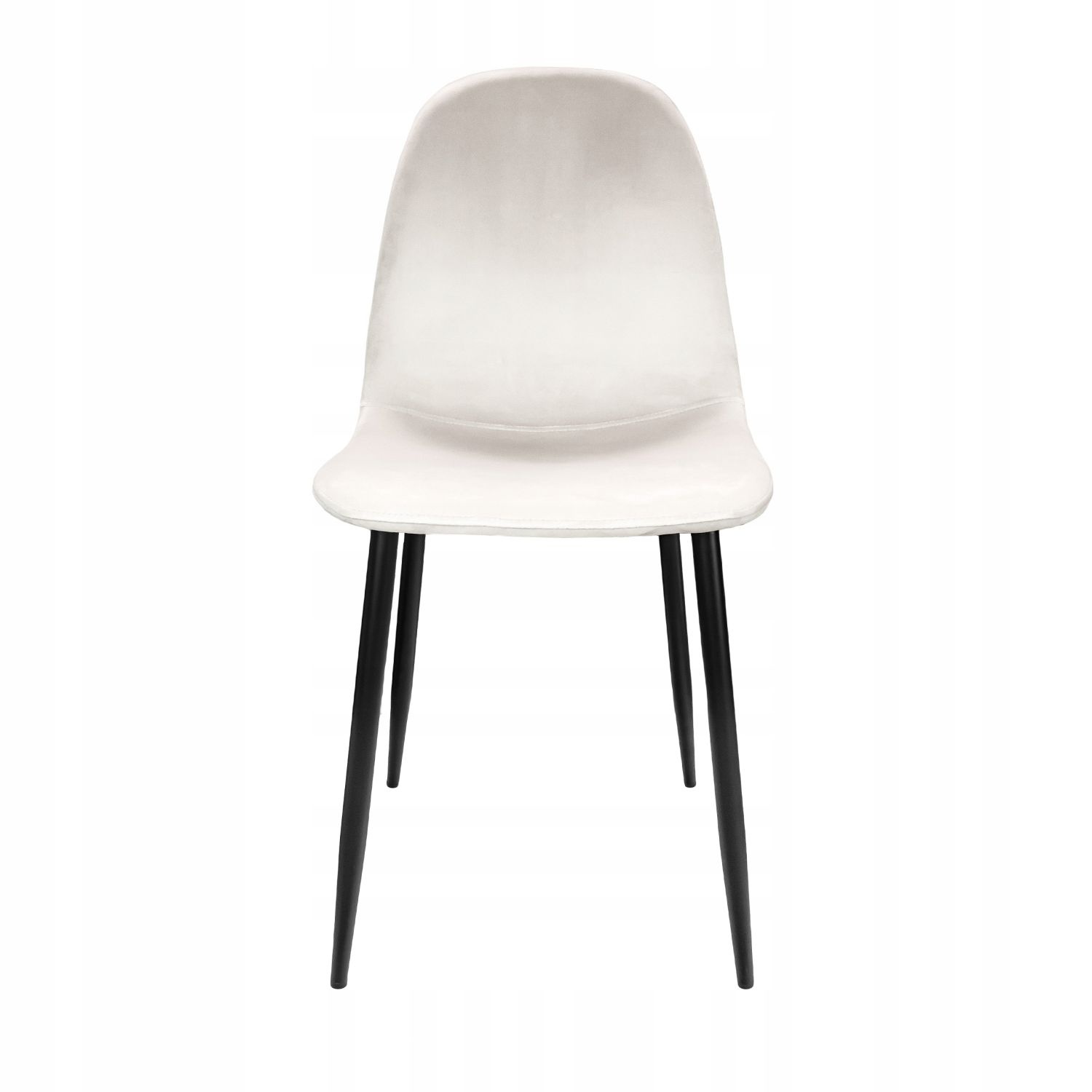 NUFORMA Salerno Eetkamerstoel - Luxe Velours in Trendy Ecru