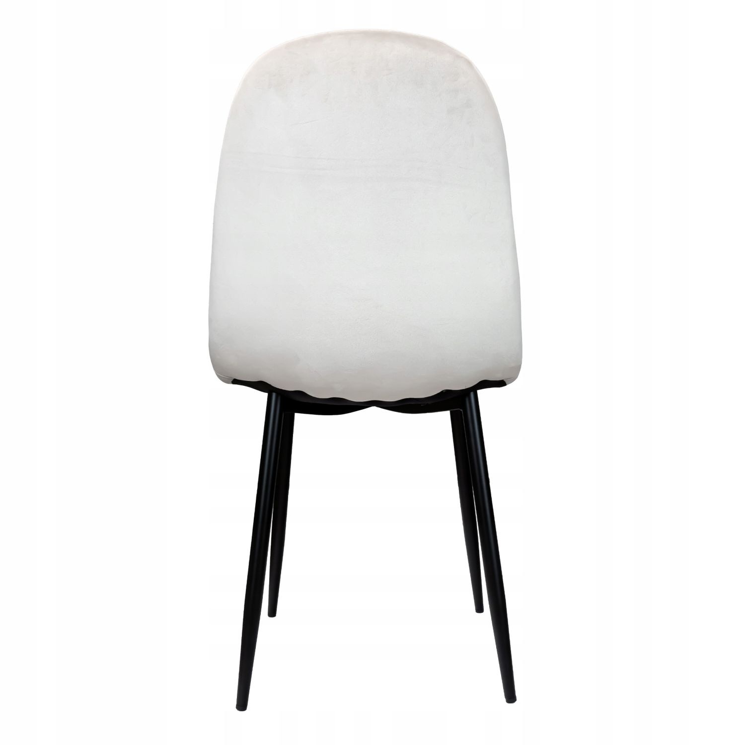 NUFORMA Salerno Eetkamerstoel - Luxe Velours in Trendy Ecru