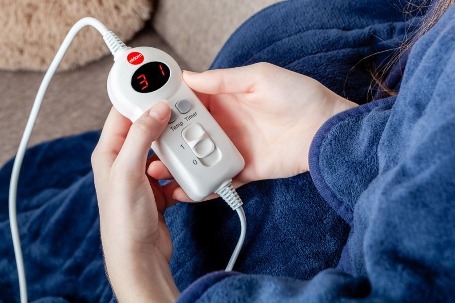 ELDOM KT100 Elektrische deken - 9 warmtestanden en zachte pluche