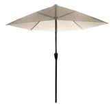 GARDENSELECT Muurparasol 2,7m - Stevige Wandparasol met Zwengel Ecru