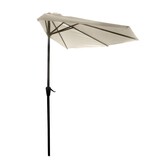 GARDENSELECT Muurparasol 2,7m - Stevige Wandparasol met Zwengel Ecru