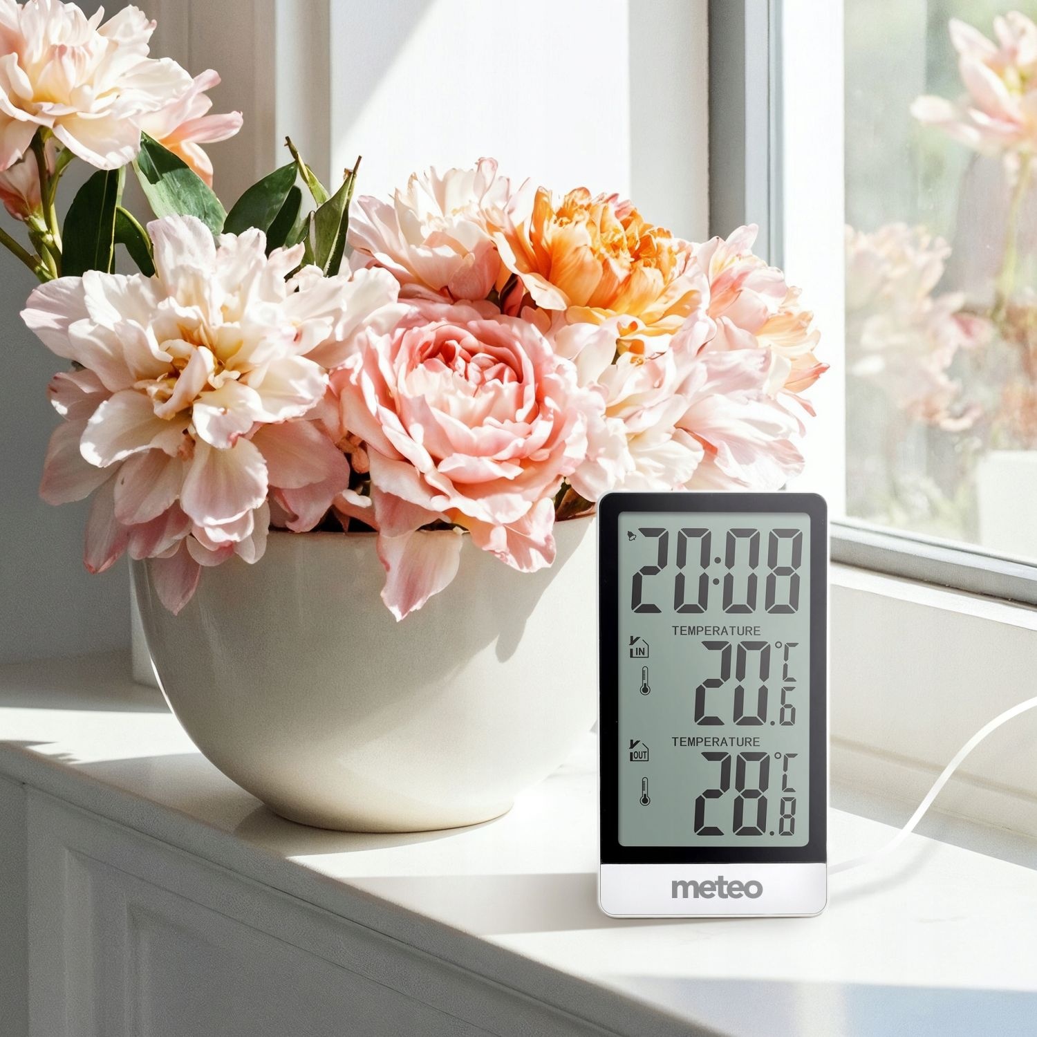 METEO Weerstation SP111B - Nauwkeurige temperatuur binnen en buiten