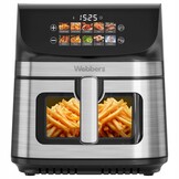 Webber Heteluchtfriteuse AF801 - 8,8L Airfryer met Dubbele Verwarming