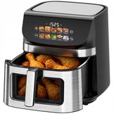 Webber Heteluchtfriteuse AF801 - 8,8L Airfryer met Dubbele Verwarming