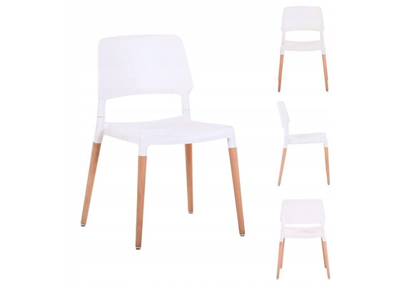 NUFORMA Eetkamerstoel TARCENTO - Stapelbaar Modern Design