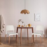 NUFORMA Eetkamerstoel TARCENTO - Stapelbaar Modern Design