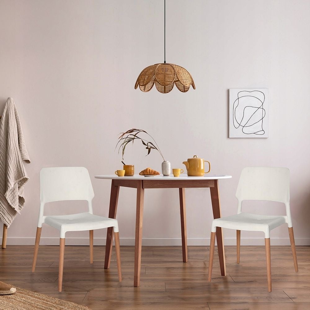 NUFORMA Eetkamerstoel TARCENTO - Stapelbaar Modern Design