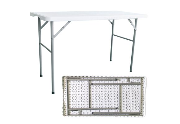 NUFORMA Opvouwbare Cateringtafel 120x60 cm - Weerbestendig en Compact
